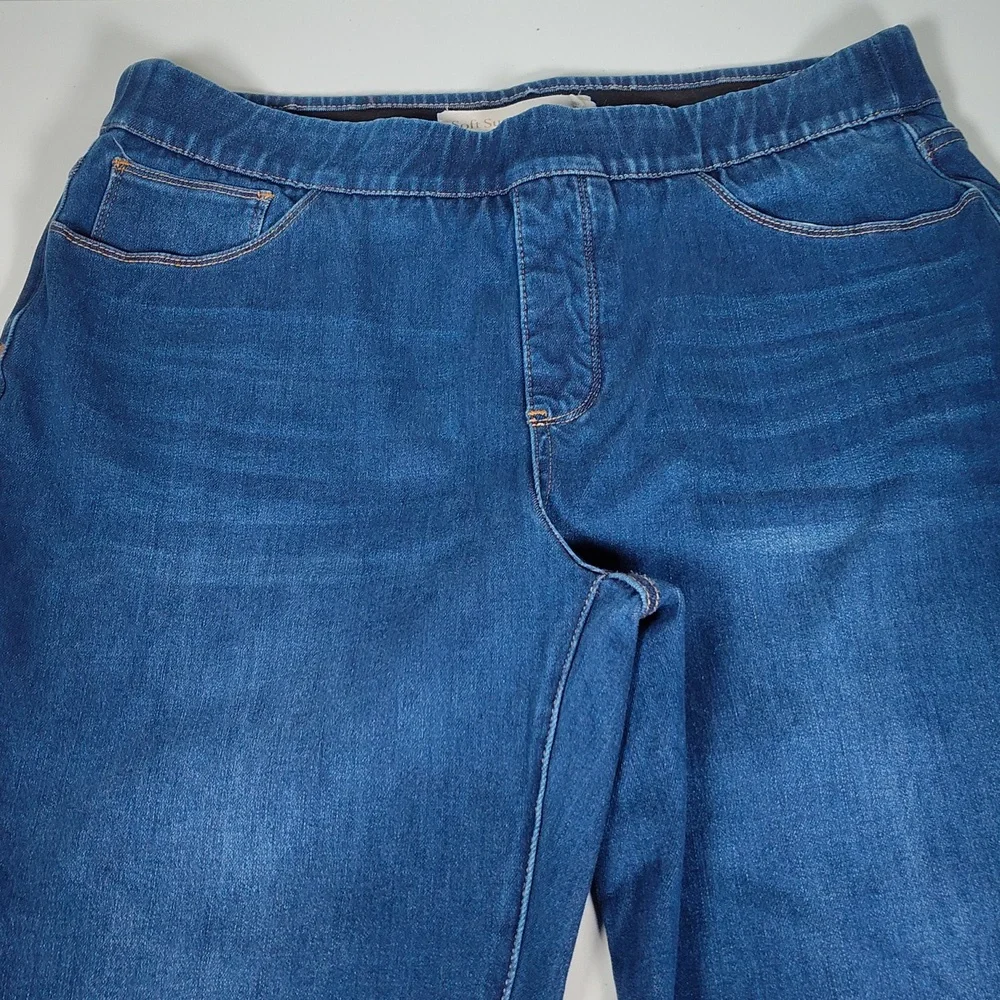 Soft Surroundings Ultimate Denim Pull On Skinny‎ Jeans XL
